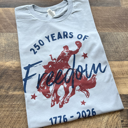Patriotic Cowboy Graphic Tee