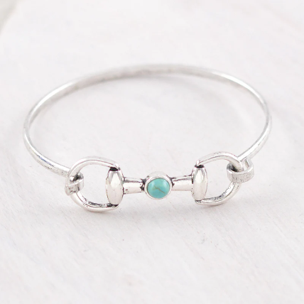 Horse Bit Bangle Bracelet