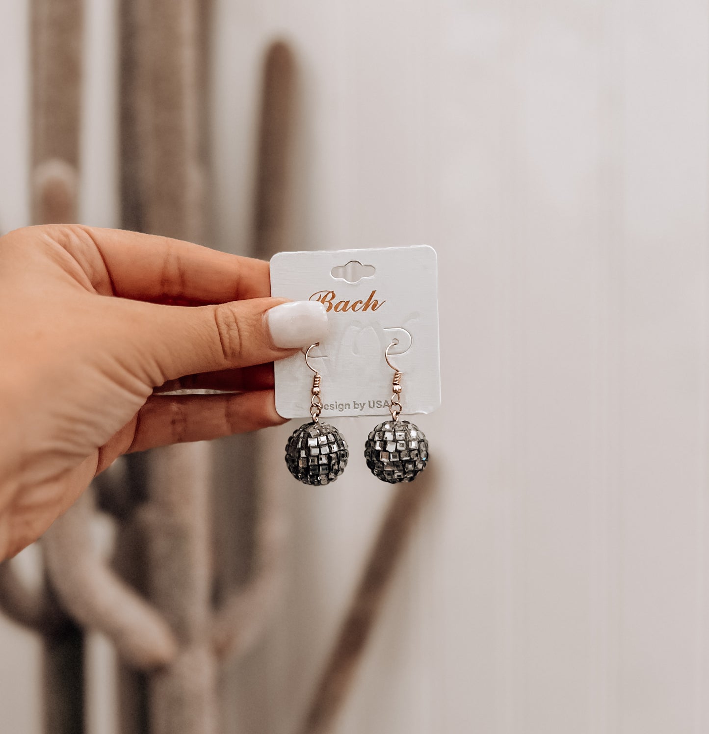 Small Disco Earrings