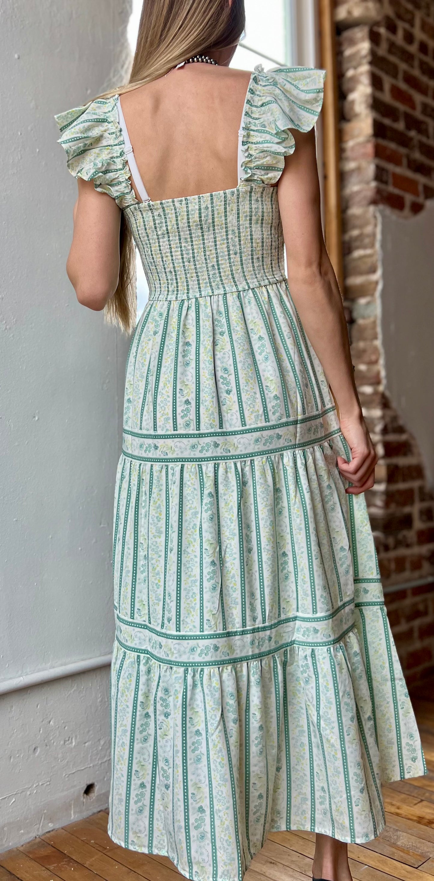 Sage Serenity Dress