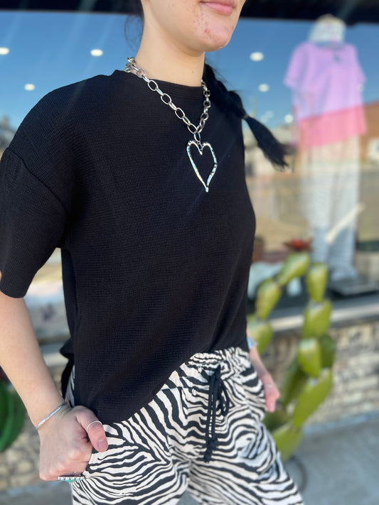 The Sadie Top * Black