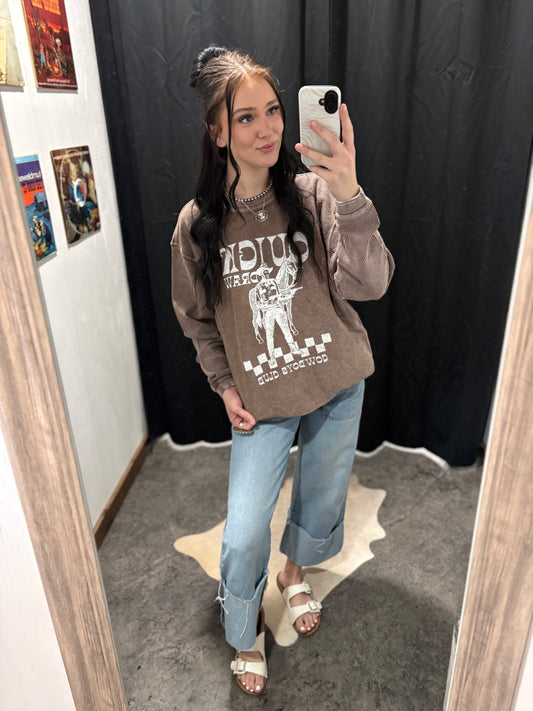 Quick Draw Corded Sweatshirt