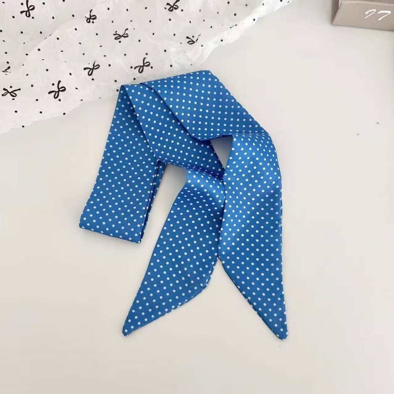 Polka Dot Twilly *White