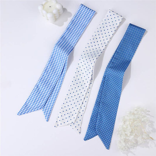 Polka Dot Twilly *White