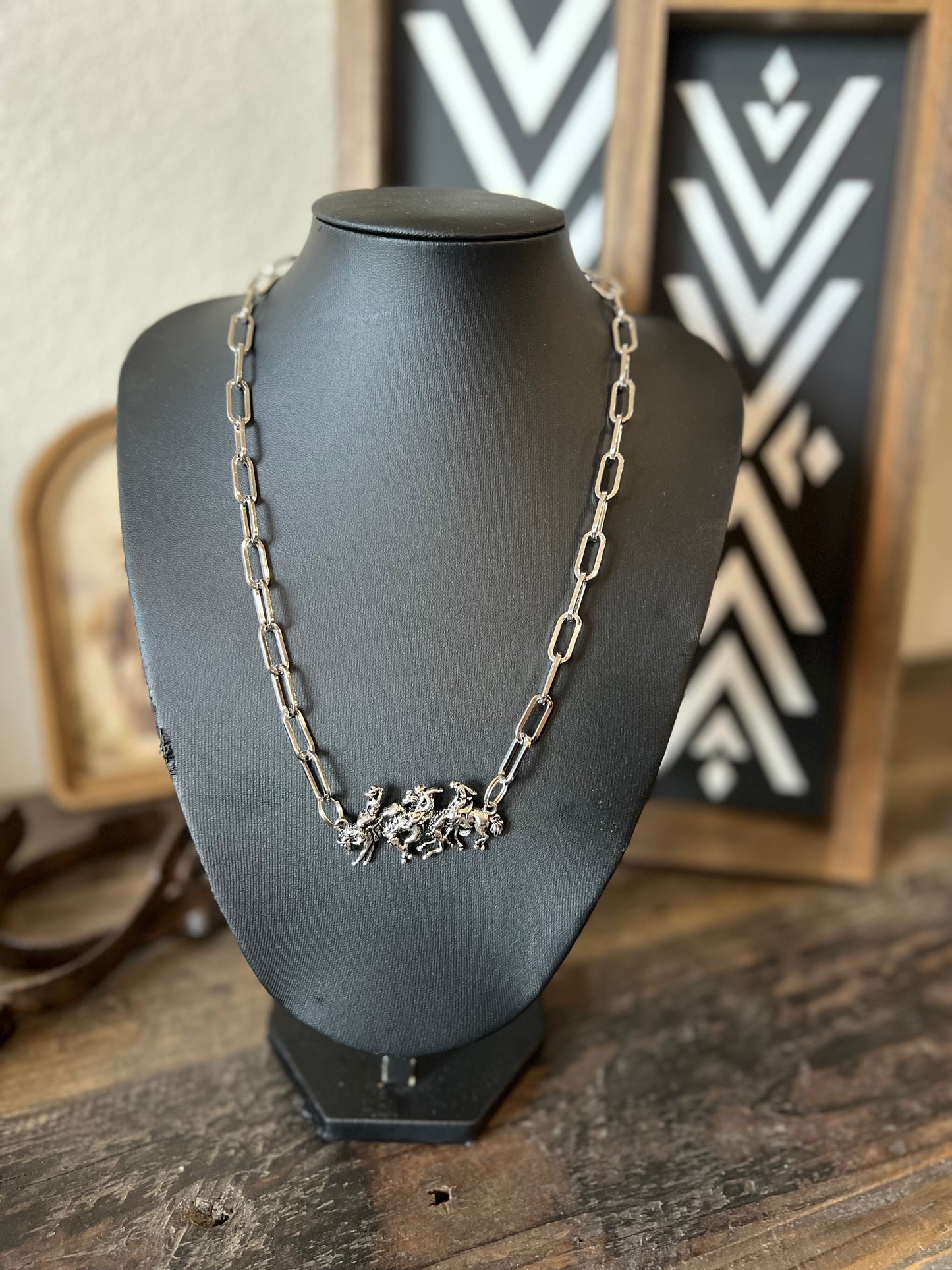 The Bronc Rider Necklace