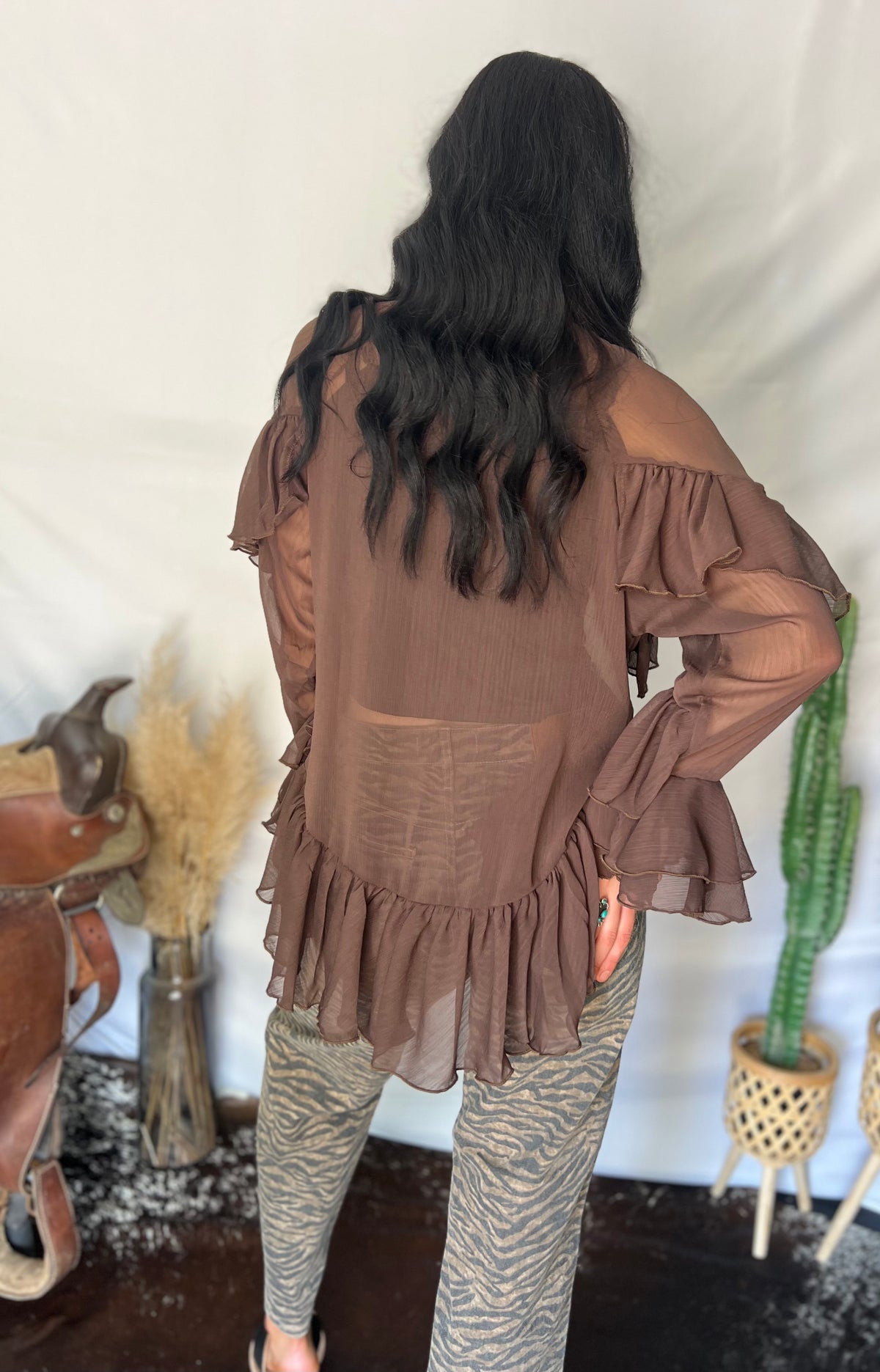 The Wild Mare Top *Mocha