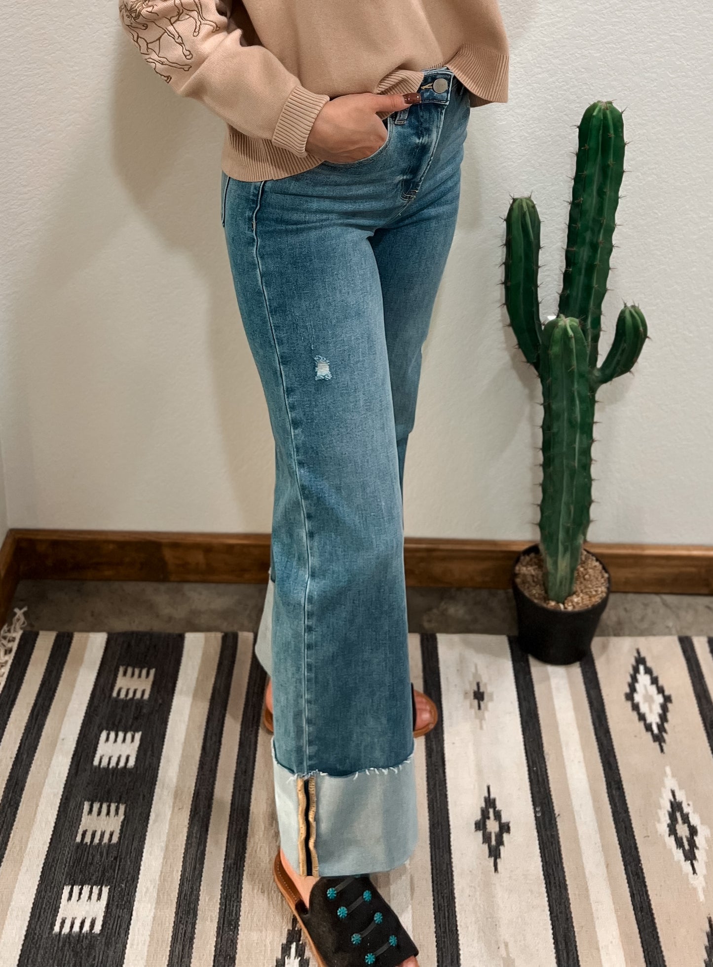 The Morgan Cuffed Jeans
