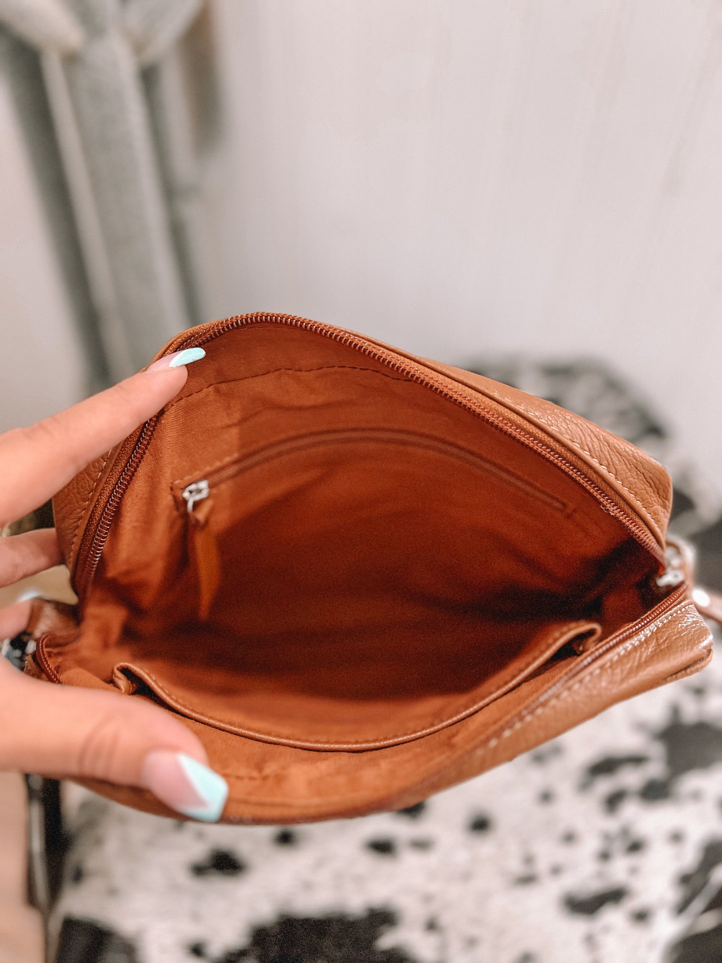 Mirage Trail Hand-tooled Purse
