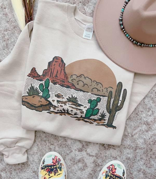 Desert Cactus Sweatshirt