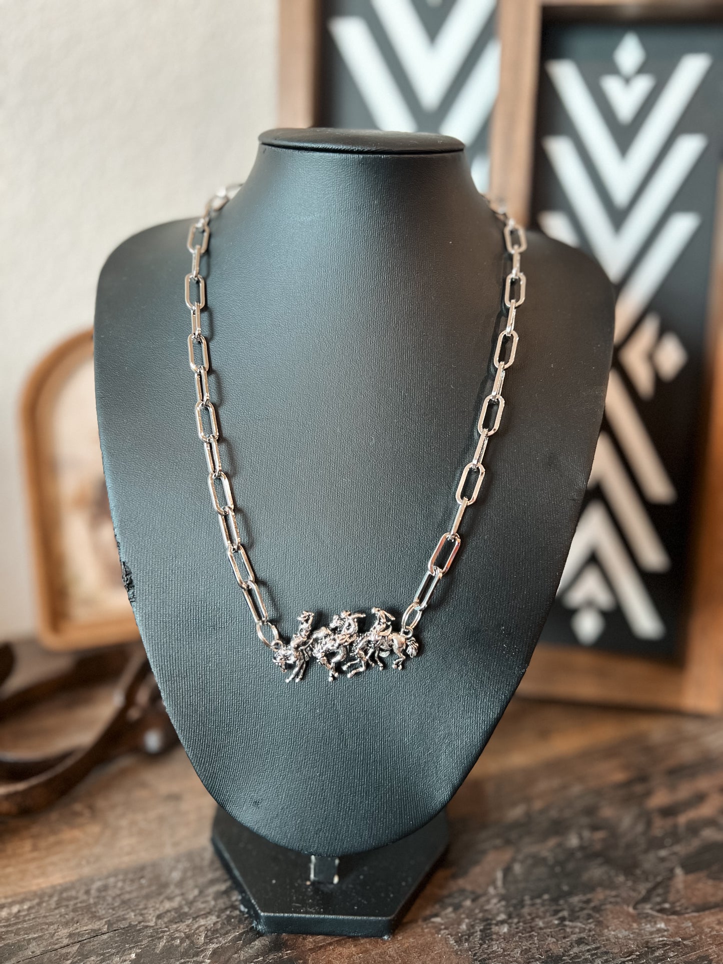 Bronc Rider Necklace