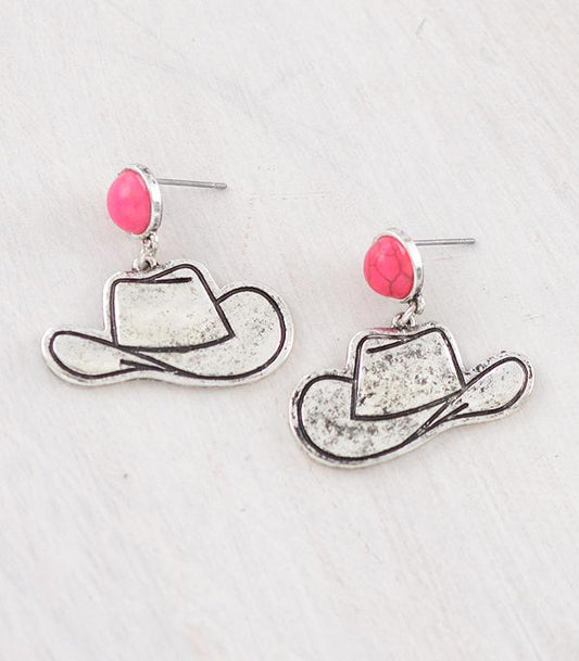 Cowboy Hat Earrings