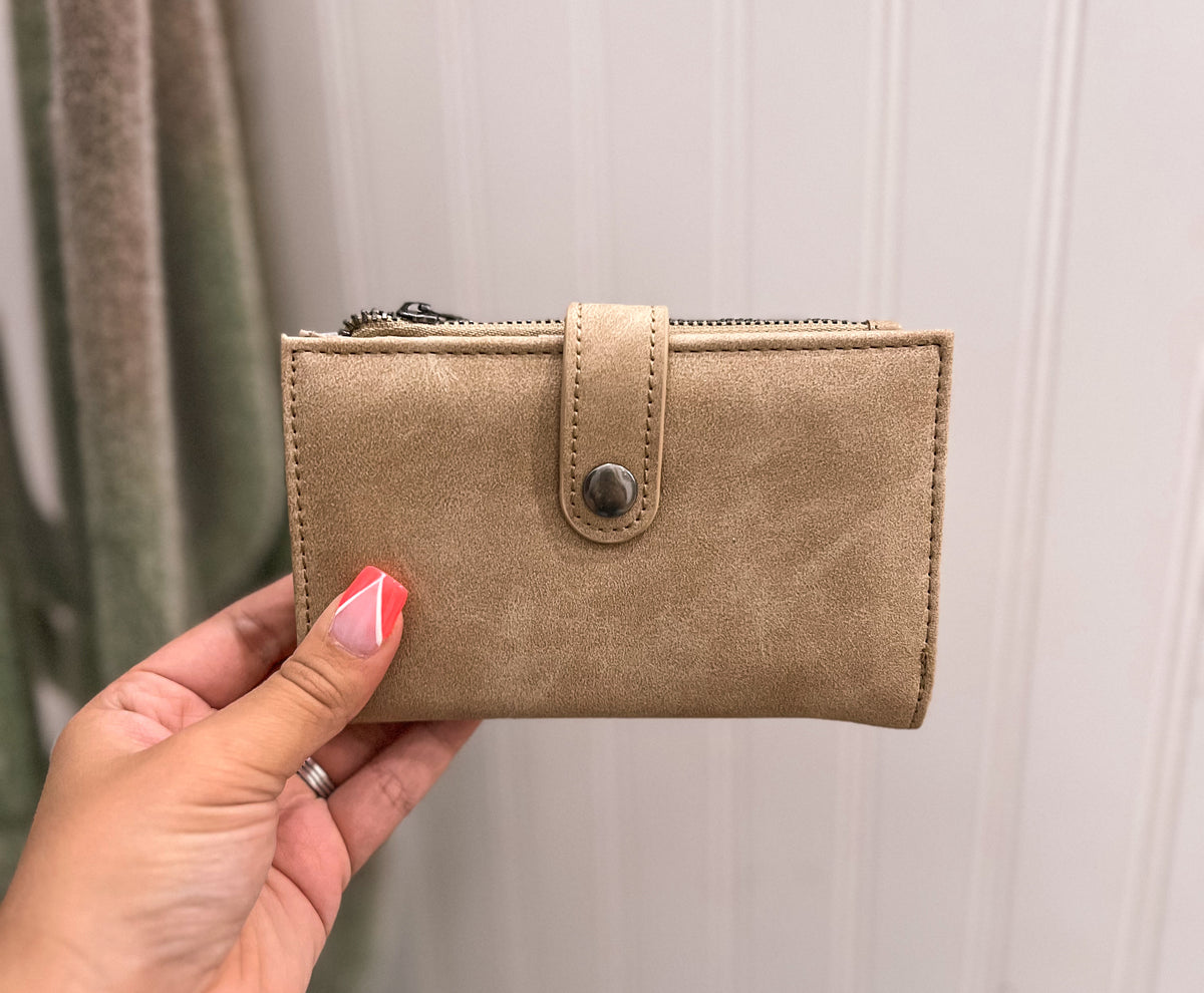 Hobo International Hobo Ray Wallet Wrangler Genuine Hair-On