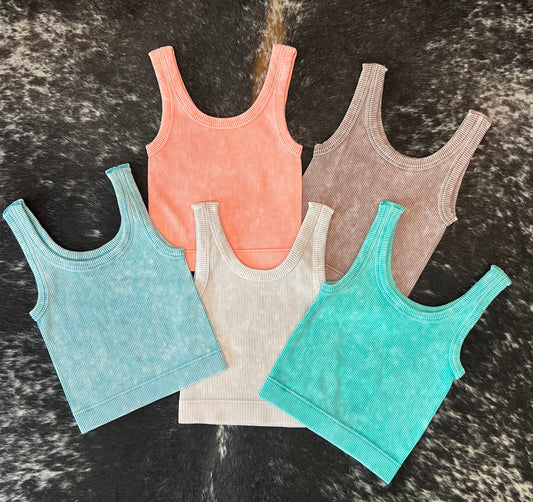 The Zadie Tank *Mocha