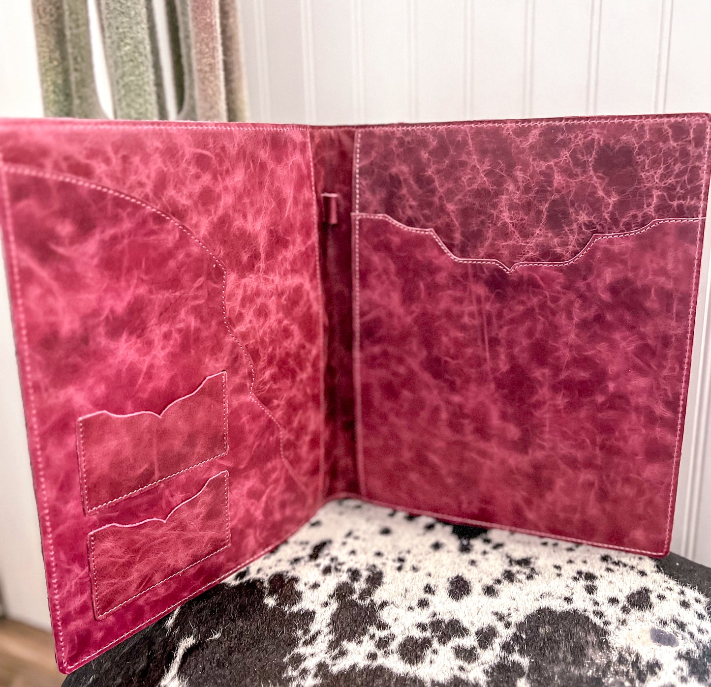 Pink Boot Stitch Planner