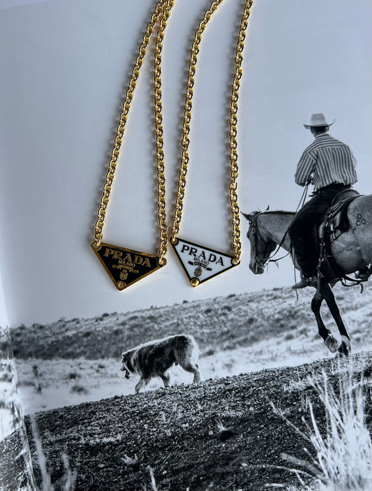 V2 Designs Gold Prada Necklace