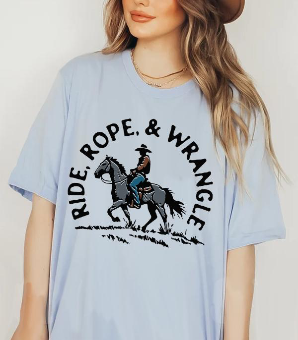 Ride Rope Wrangle Graphic Tee