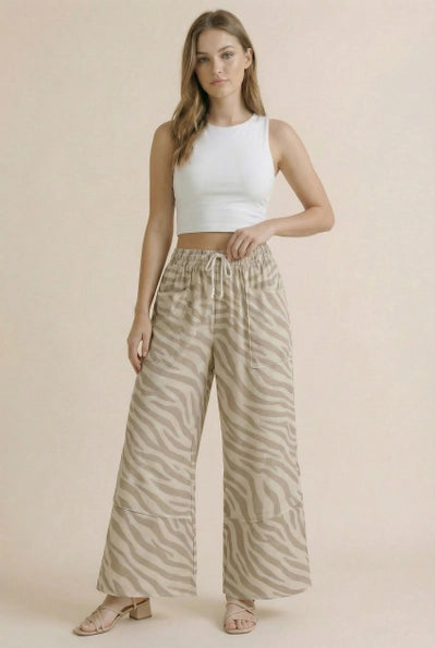 The Wild Side Zebra Pants