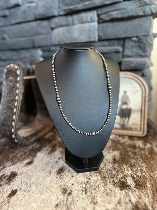 22in Graduated Pearl Necklace