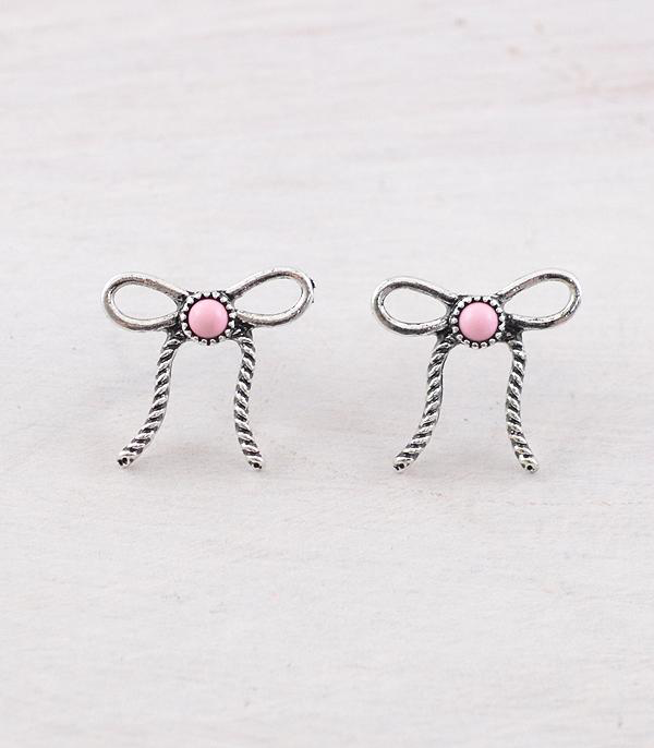 Rope Bow Earrings