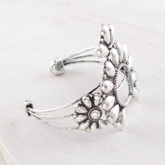 Silver Squash Blossom Bracelet