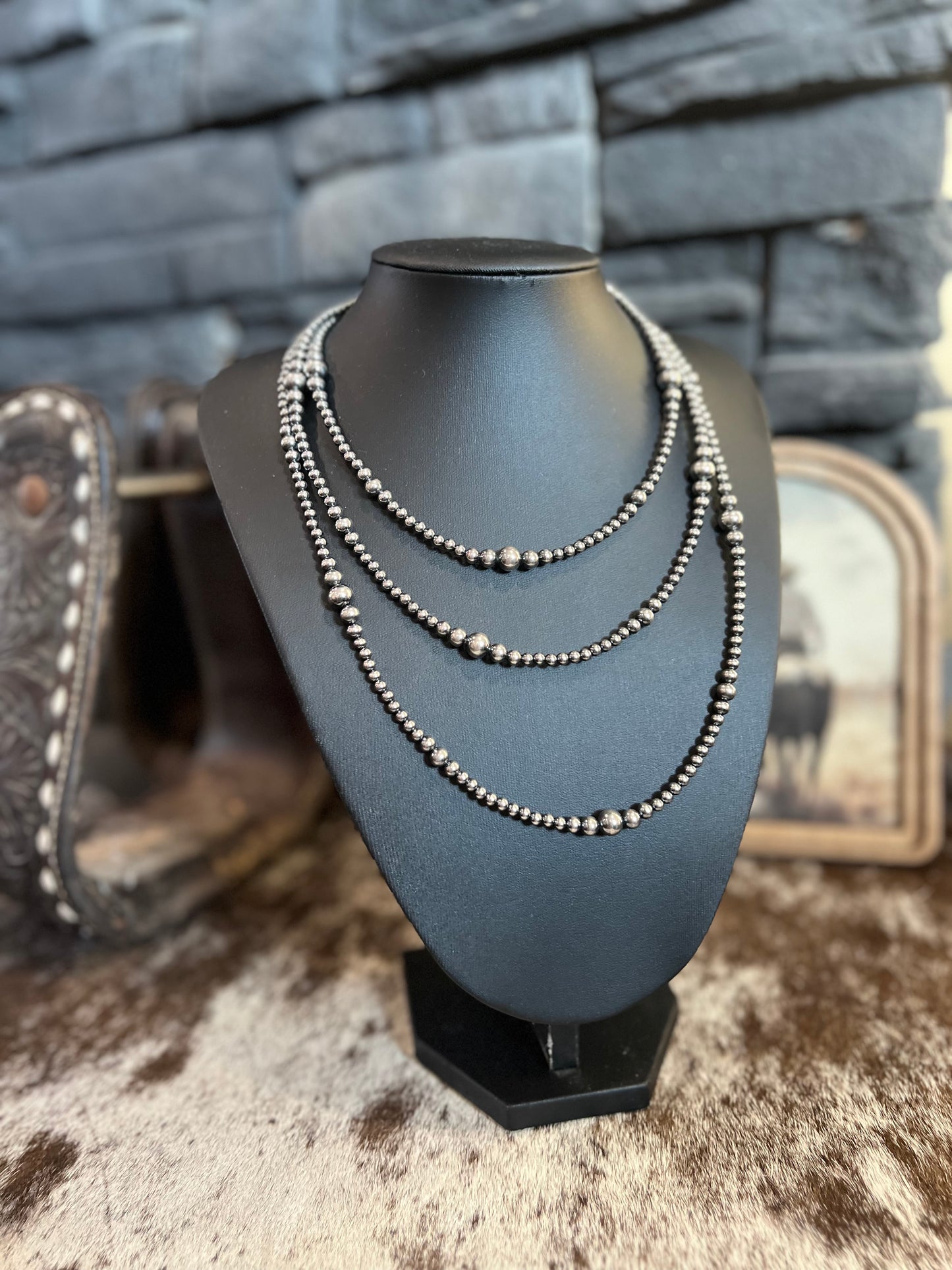 22in Graduated Pearl Necklace