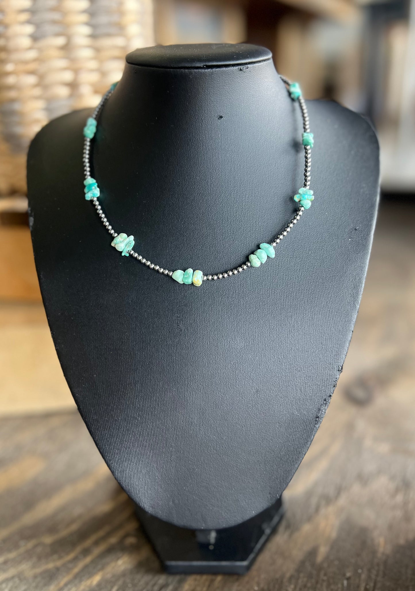 Lone Mountain Turquoise Necklace