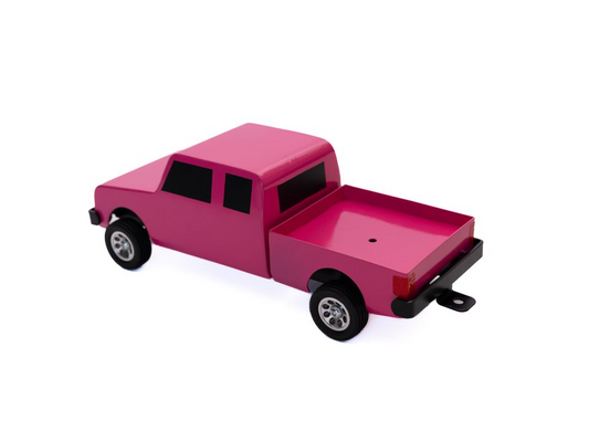Extended Cab Pink Truck