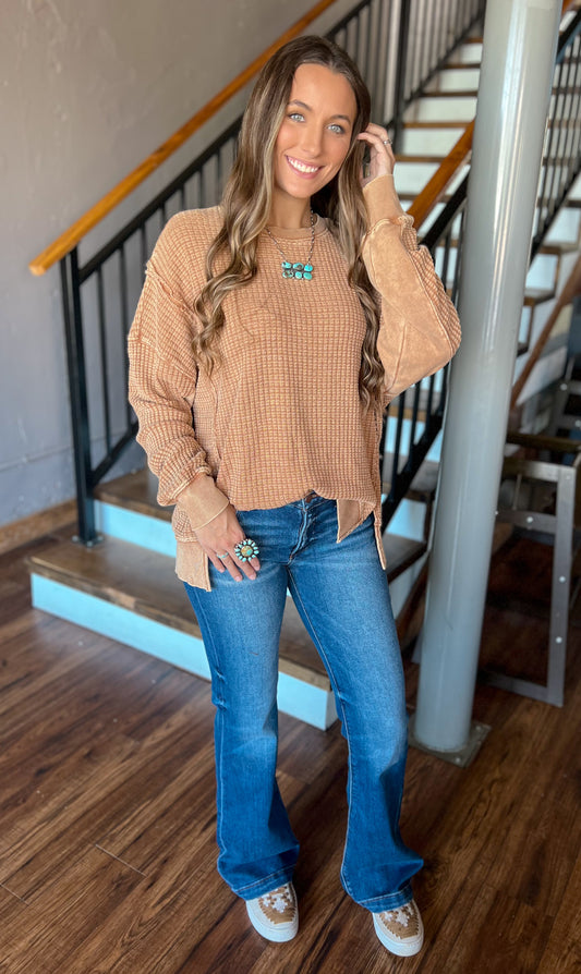 Ash Almond Top