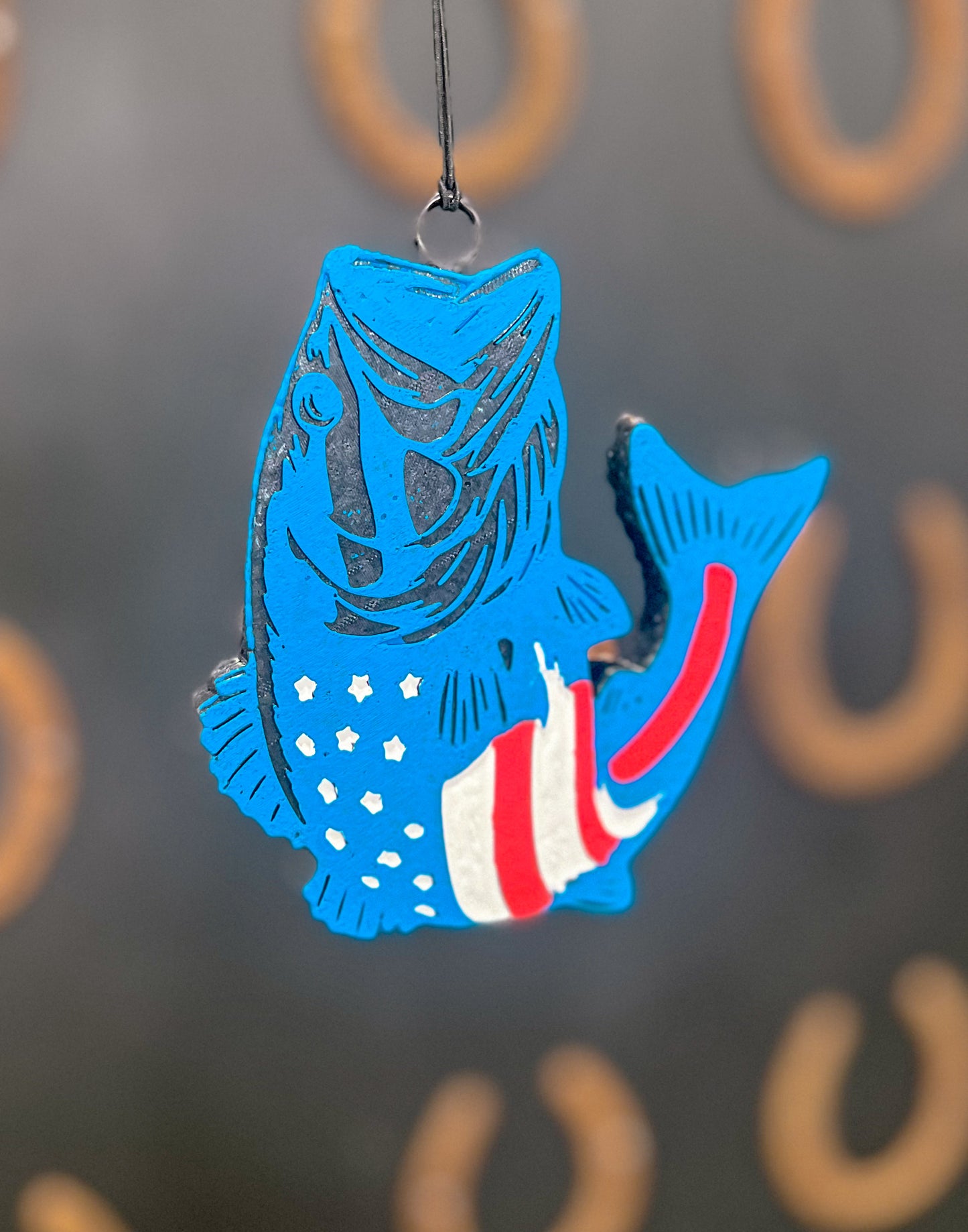 Flag Bass Freshie-Black Spur