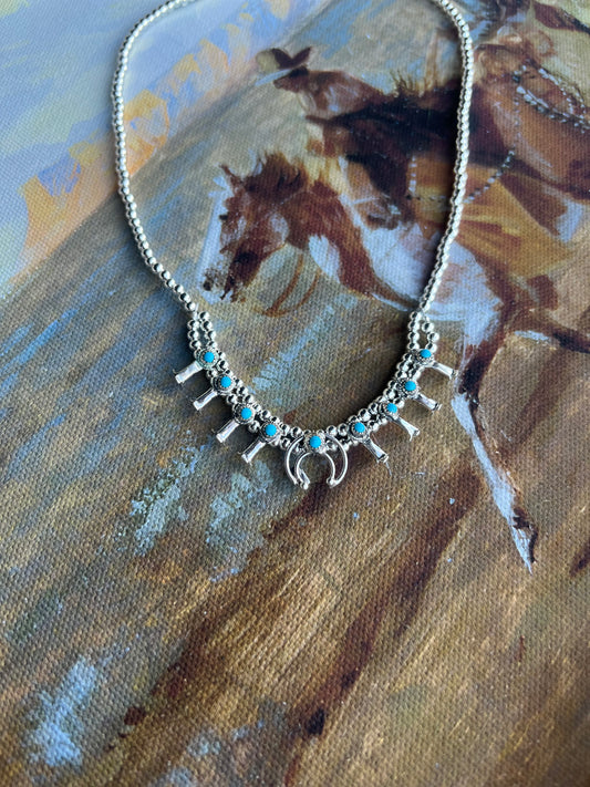Baby Squash Blossom Necklace