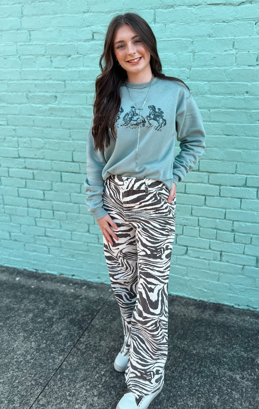Zae Zebra Pants