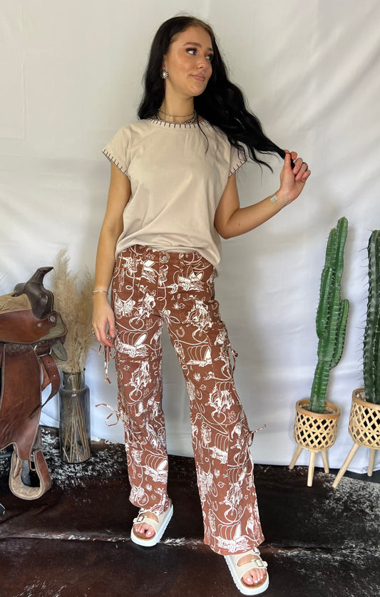 The Clara Top *Sand