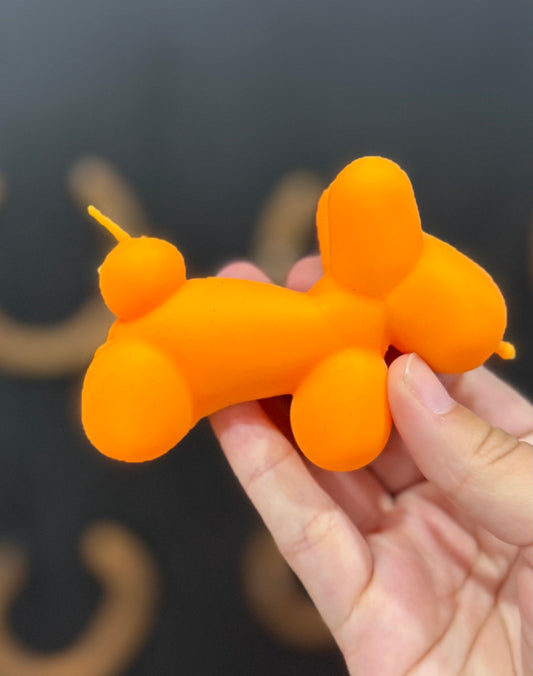 Neon Balloon Dog Squishy