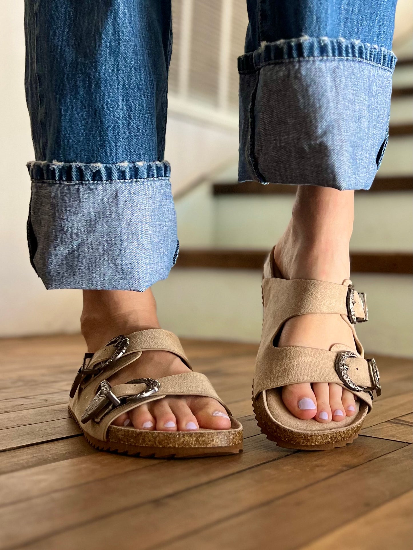 The Skye Buckle Sandal
