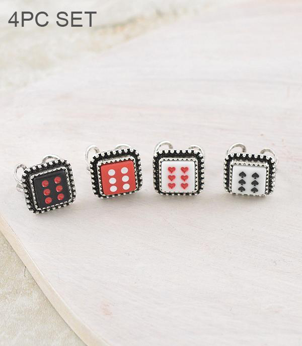 Dice Ring Set