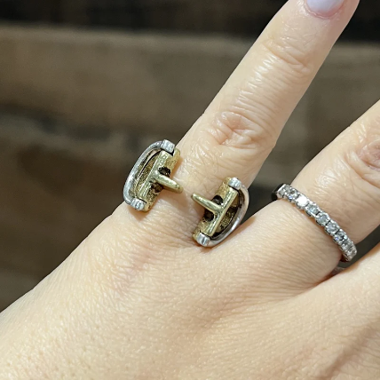 Bit Cuff Ring