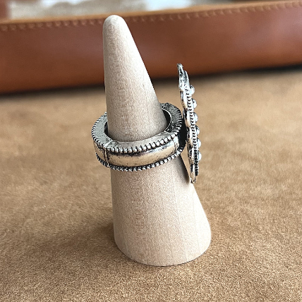 Rectangle Concho Ring