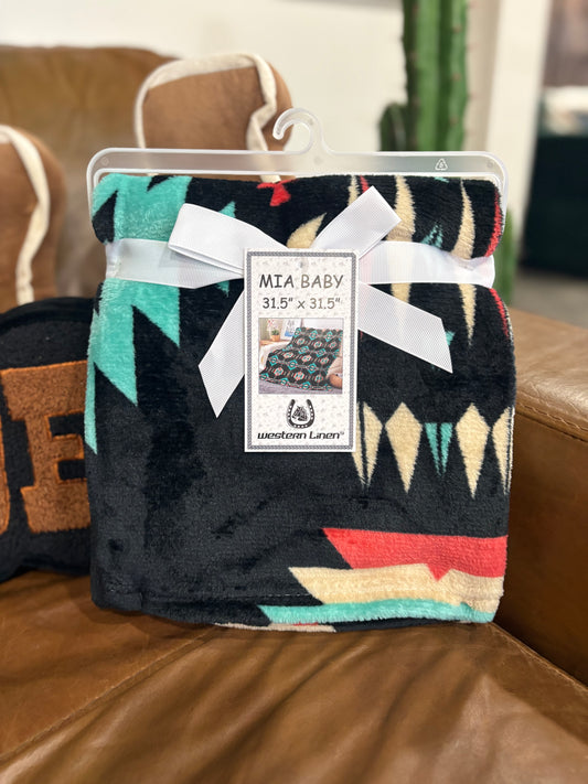 Western Mia Baby Blanket