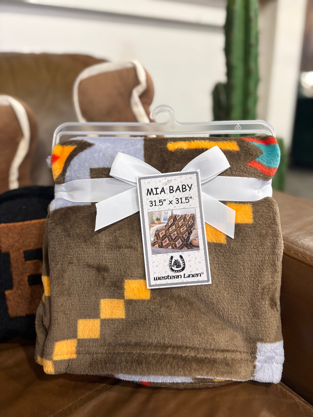 Western Mia Baby Blanket