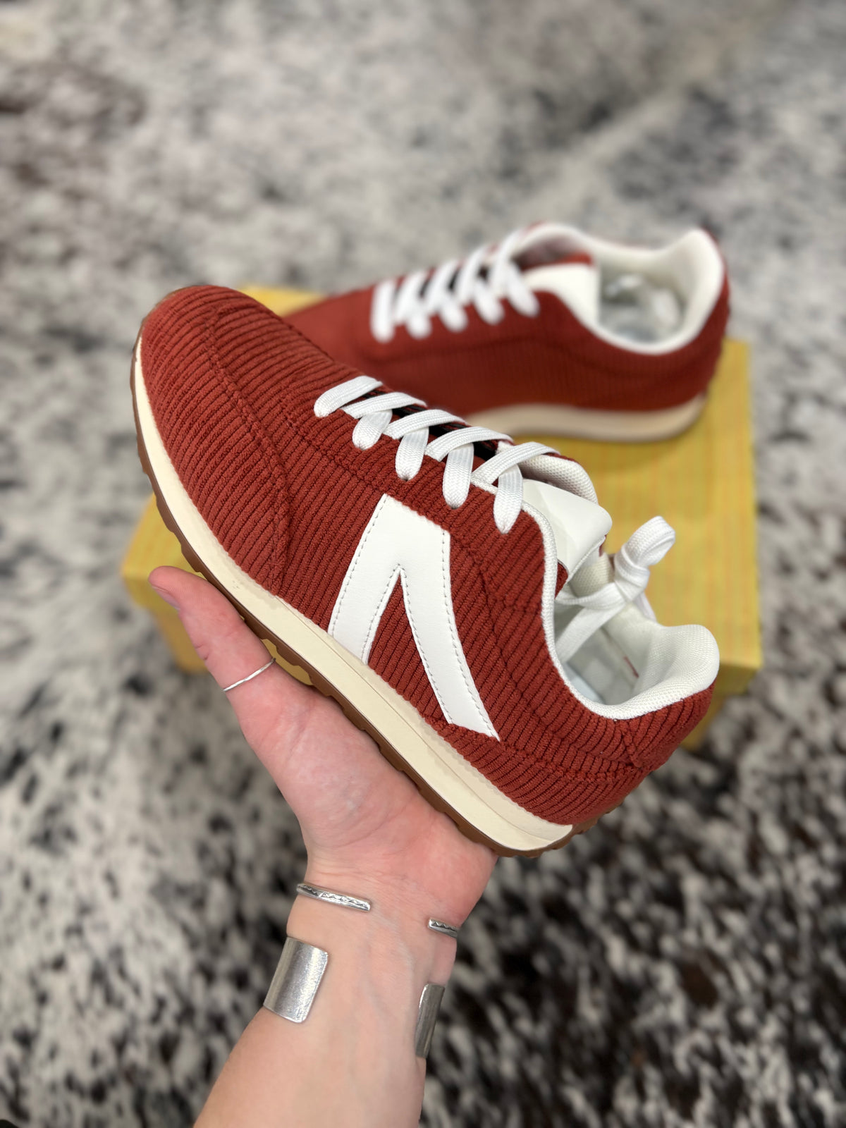 The Joelle Sneaker *Rust