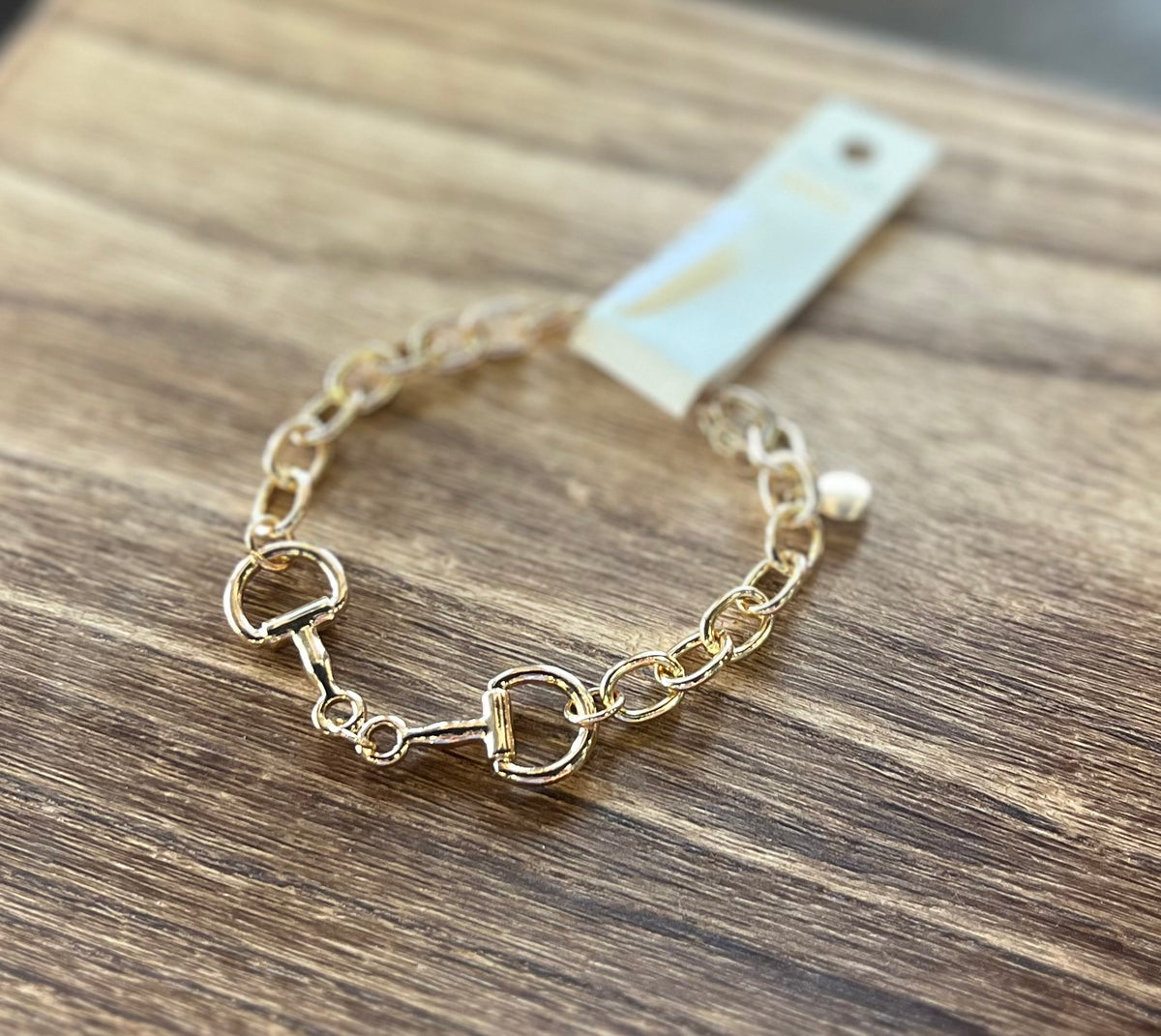 Gold Bit Bracelet