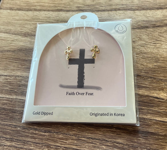 Faith Over Fear Earrings