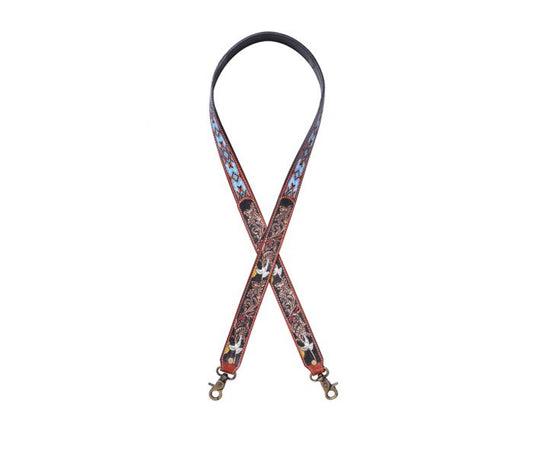 Dove Song Hand Tooled Strap