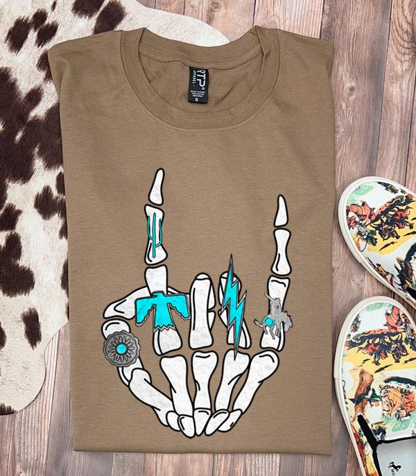 Turquoise Rock Oversized Graphic Tee