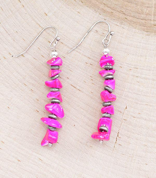 Dangle Rock Navajo Bead Earnings