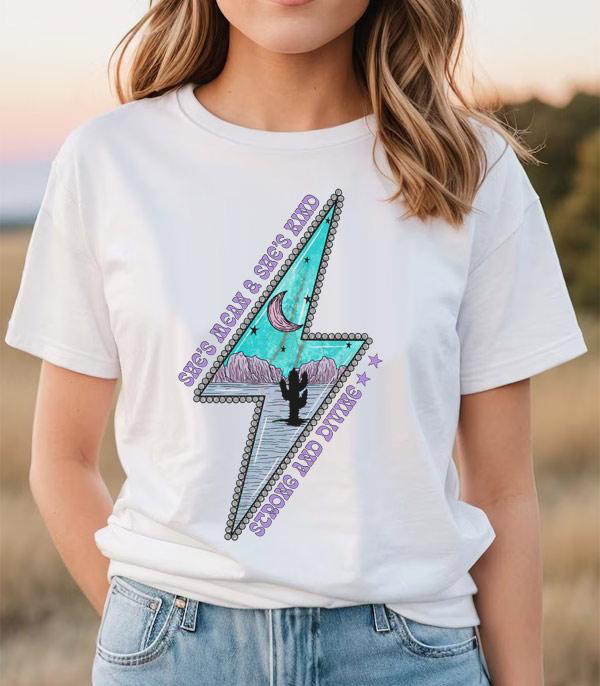 Strong & Divine Graphic Tee