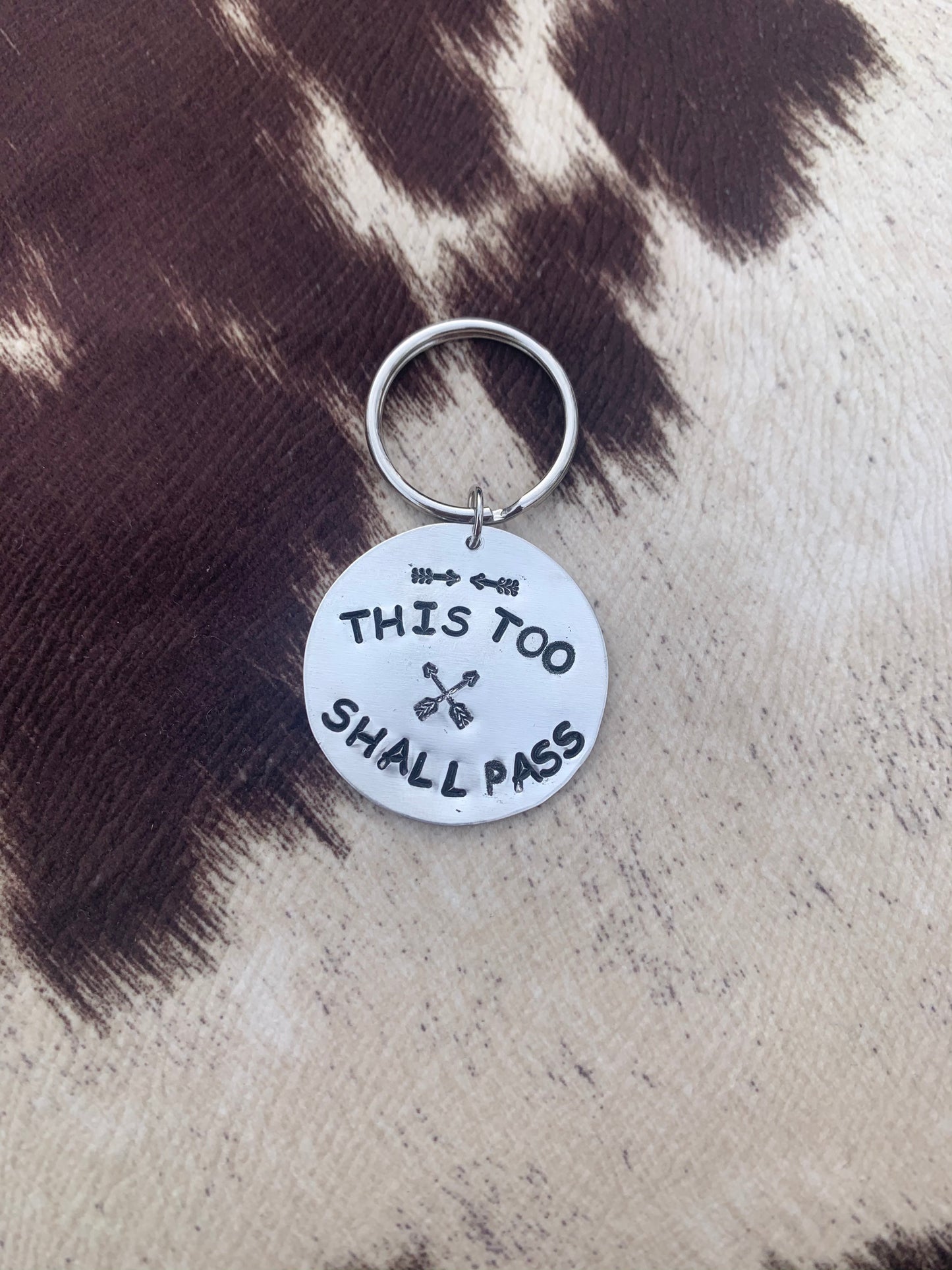 Custom Circle Keychain