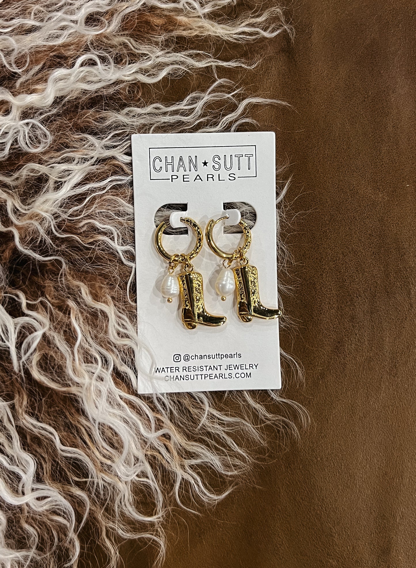Cowgirl Boot Earrings