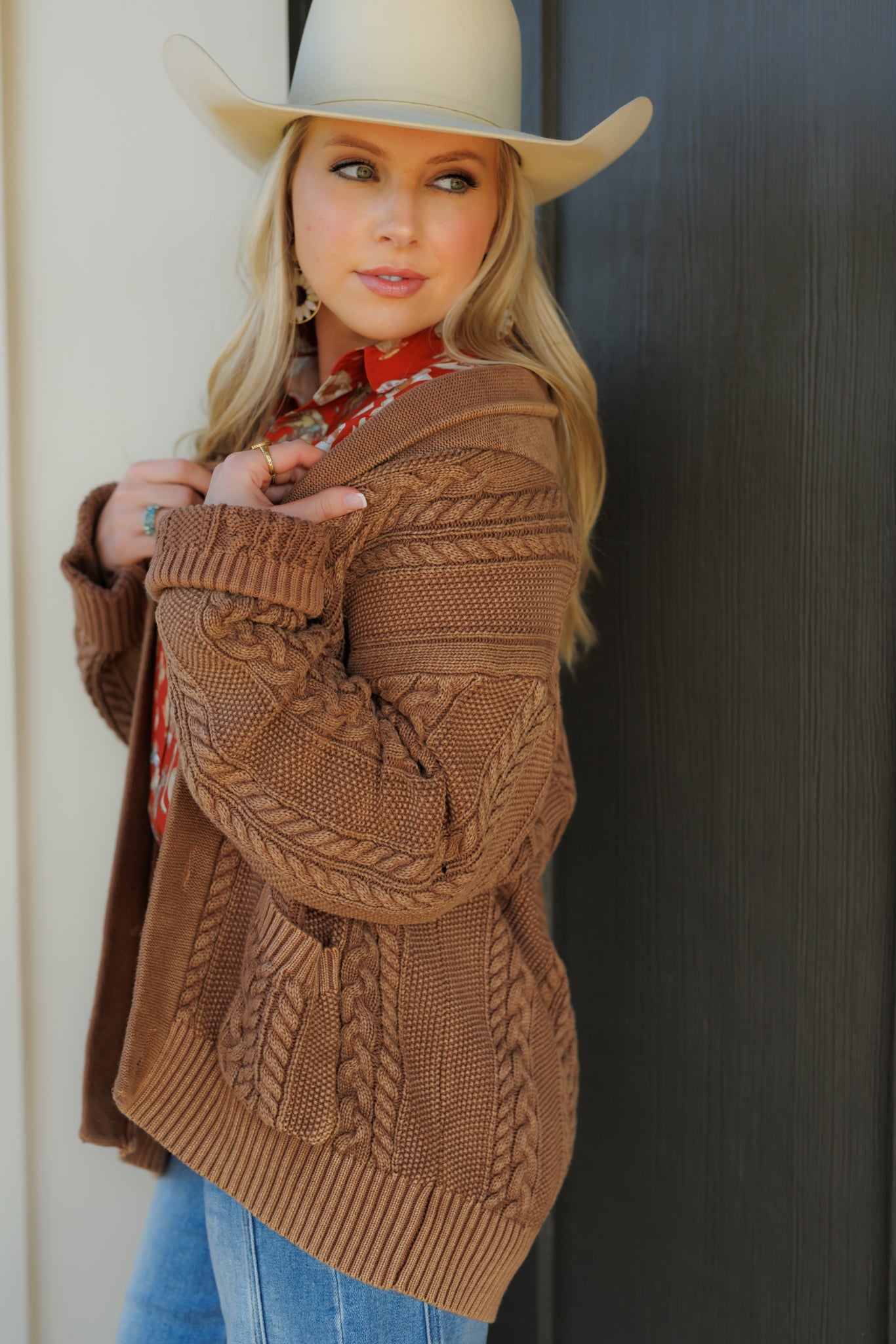 The Winsley Concho Button Cardigan