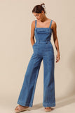 The Mal Denim Jumpsuit